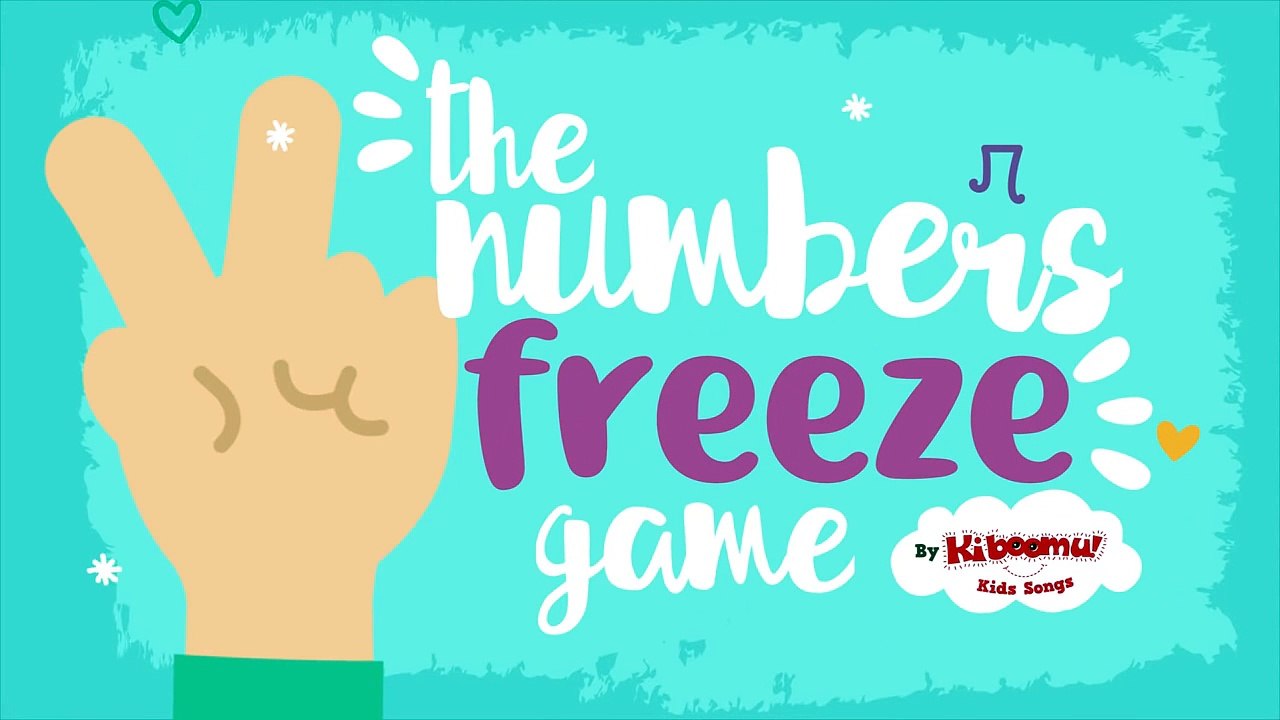 Numbers Freeze Dance Song For Kids | Freeze Dance Music | The Kiboomers