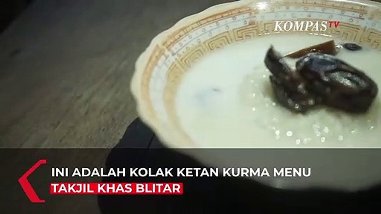 Kolak Ketan Kurma, Menu Favorit Buka Puasa Khas Blitar