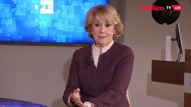 Esperanza Aguirre, sobre Vox: Si no apoyan al PP, Ayuso tendrá mayoría absolutísima en 2023