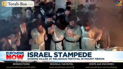 'A great tragedy': Dozens killed in Israel religious festival stampede