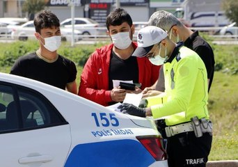 ÇANAKKALE'DE TAM KAPANMA DENETİMİ