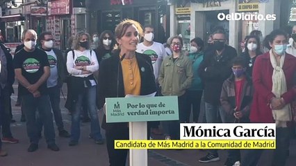 Mónica García: "Un voto por cada vez que has dejado de ir al médico porque te iban a dar cita dentro de un mes"