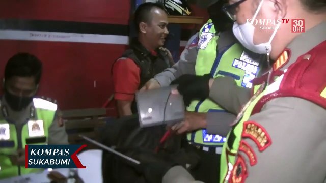 Polres Sukabumi Kota Amankan Warga Bawa Sajam Dan Miras