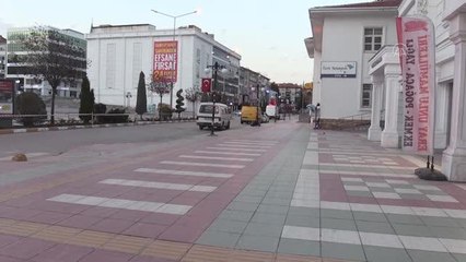 İç Anadolu'da "tam kapanmayla" sessizlik hakim