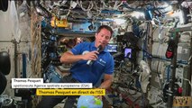 Revoyez la première conférence de presse de l'astronaute français Thomas Pesquet depuis l'ISS