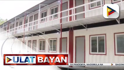 Itinayong quarantine facility ng DPWH sa San Juan, binuksan na