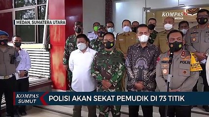 Polda Sumut Akan Sekat Pemudik di 73 Titik