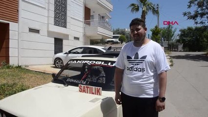 CEZAYI ÖDEYEMEYİNCE DRİFT YAPTIRDIĞI GELİN ARABASINI SATIŞA ÇIKARTTI