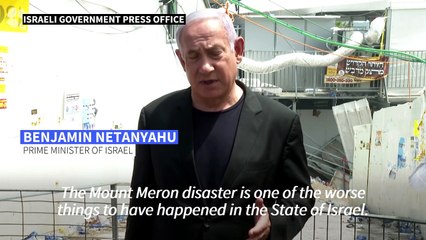 Benjamin Netanyahu calls stampede one of Israel's 'worst' disasters