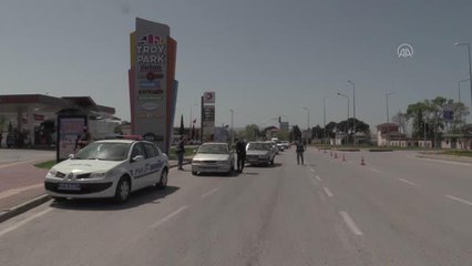 Çanakkale'de "tam kapanma" tedbirlerine uymayanlara ceza
