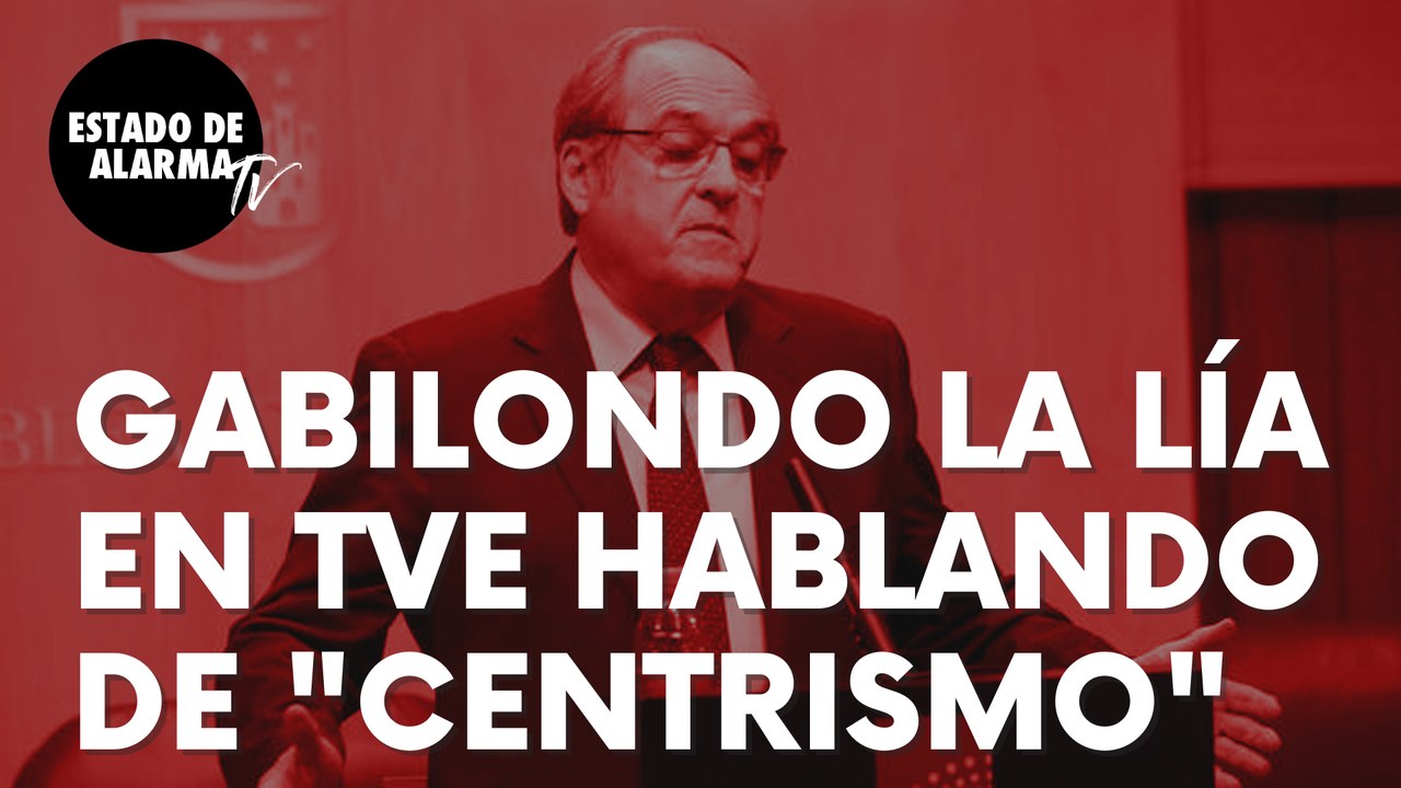 Ángel Gabilondo la vuelve a liar, esta vez en TVE, hablando de “centrismo”