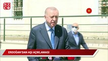 Erdoğan'dan aşı açıklaması