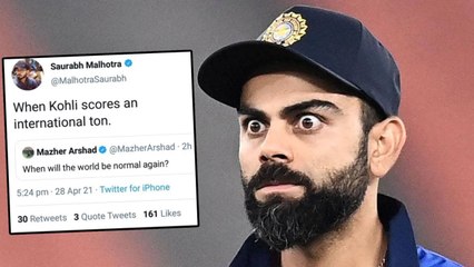 Virat Kohlil Century తో ముడిపడ్డ  Coronavirus అభిమాని జోస్యం.. ప్రపంచం కోసం సెంచరీ చేయవా కోహ్లీ