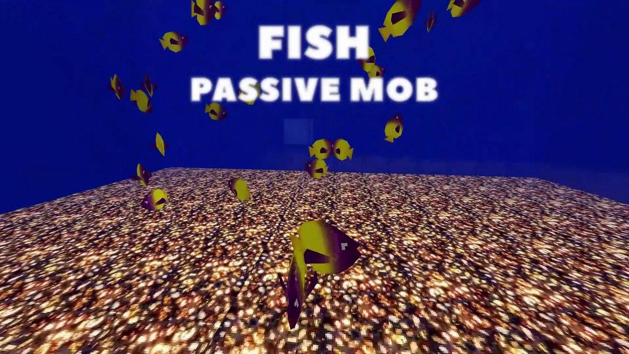 Neutral Mobs: Fish and Eagle  Underwater World Soon  in RealmCraft  Free Minecraft StyleGame