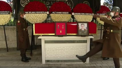 Emekli Orgeneral Servet Yörük son yolculuğuna uğurlandı