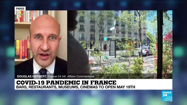 Coronavirus pandemic: Terraces of France's cafes, restaurants, to open next month