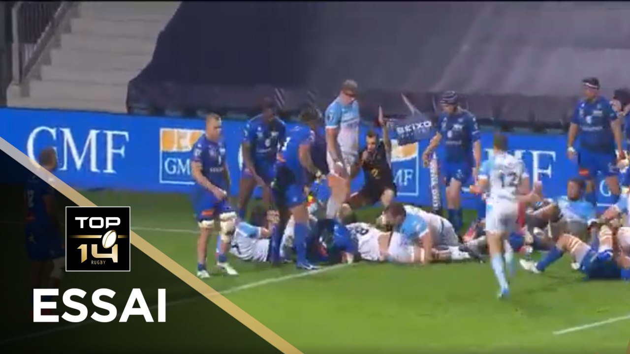 TOP 14 - Essai d'Afa AMOSA (AB) - Bayonne - Castres - J22 - Saison 2020/2021