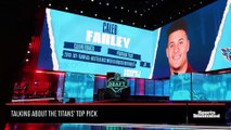 Tennessee Titans First-Round Pick Caleb Farley