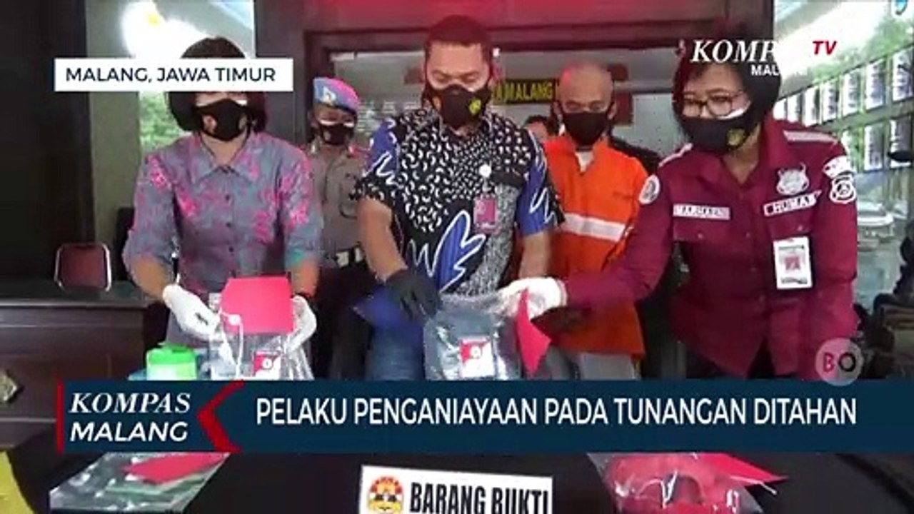 Pria Yang Aniaya Tunangannya di Konter HP Malang Ditahan