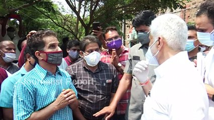 YSRCP MP Vijay Sai Reddy visit 104 Call Center in Visakhapatnam