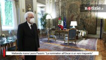 Laura Pausini da Mattarella: il Presidente si congratula 