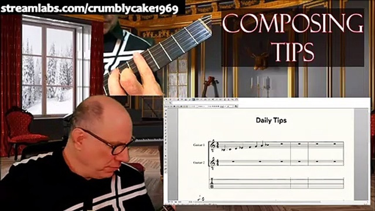 Composing for Classical Guitar Daily Tips: Secondary Dominant Scale