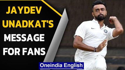 Jaydev Unadkat will pay 10% of salary to Covid relief | Oneindia News