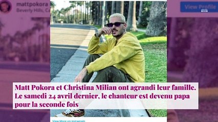 Matt Pokora papa : un premier cliché avec ses deux fils dévoilé