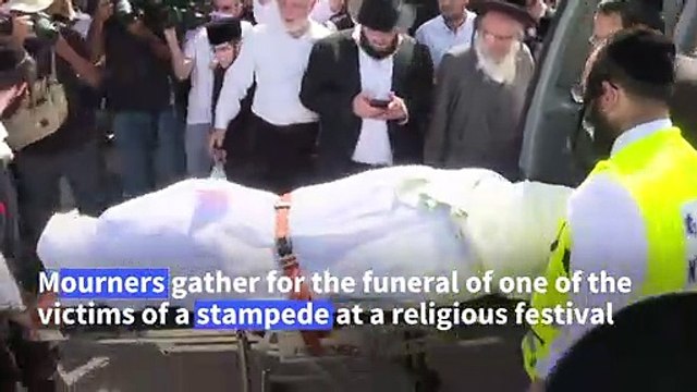 Israel mourns after deadly stampede at religious festival