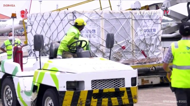 6 Juta Vaksin Sinovac dan 482.400 Vaksin Sinopharm Tiba di Jakarta