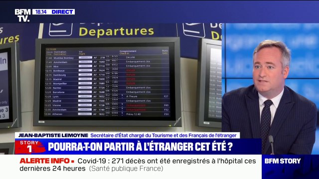 Jean-Baptiste Lemoyne: Les Français pourront voyager à l'étranger cet été