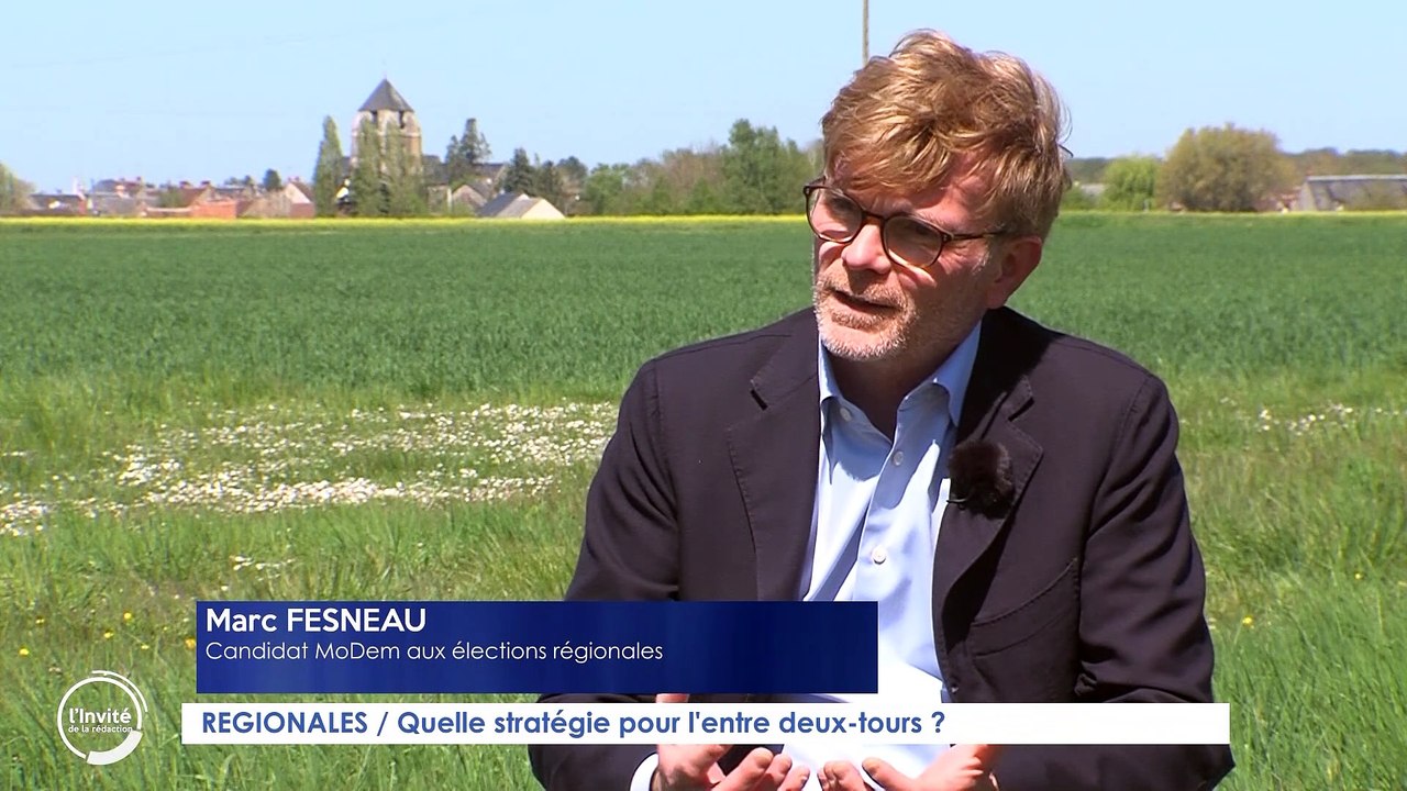 L'Invité du Vendredi - 30/04/2021 - Marc Fesneau, candidat MoDem aux élections régionales