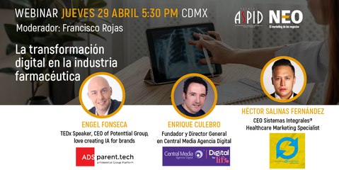 Webinar: Transformación digital de la industria farmacéutica