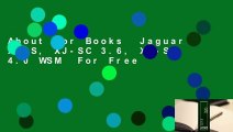 About For Books  Jaguar XJ-S, XJ-SC 3.6, XJ-S 4.0 WSM  For Free