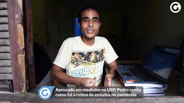 Aprovado em medicina na USP, Pedro conta como foi a rotina de estudos na pandemia