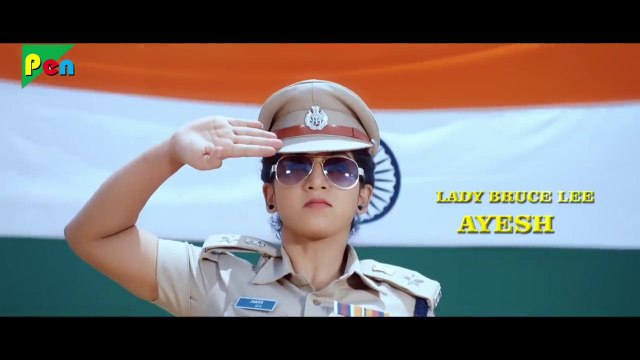 Jhansi I.P.S ki Entry _ Jana Gana Mana Best Scene _ Hindi Dubbed Movie _ Ayesha Habib, Kuri Ranga