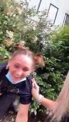 Girl Discovers Her Friend George Bush