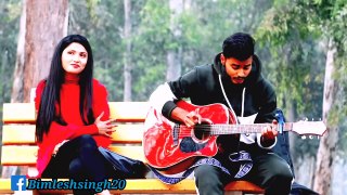 Singing Teri yadain& Awesome Heartbeat Guitar Mashup cute girl