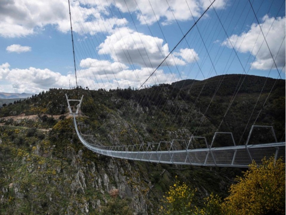 Das ist die längste fußgänger-hängebrücke der welt