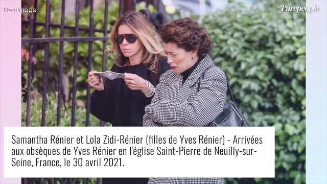 Obsèques d'Yves Rénier : Jean-Luc Reichmann accablé, Véronique Genest et Mathilde Seigner présentes