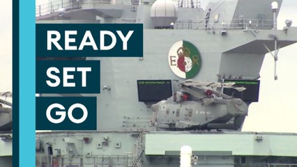 Download Video: CARRIER STRIKE- HMS Queen Elizabeth Prepares For MAIDEN DEPLOYMENT