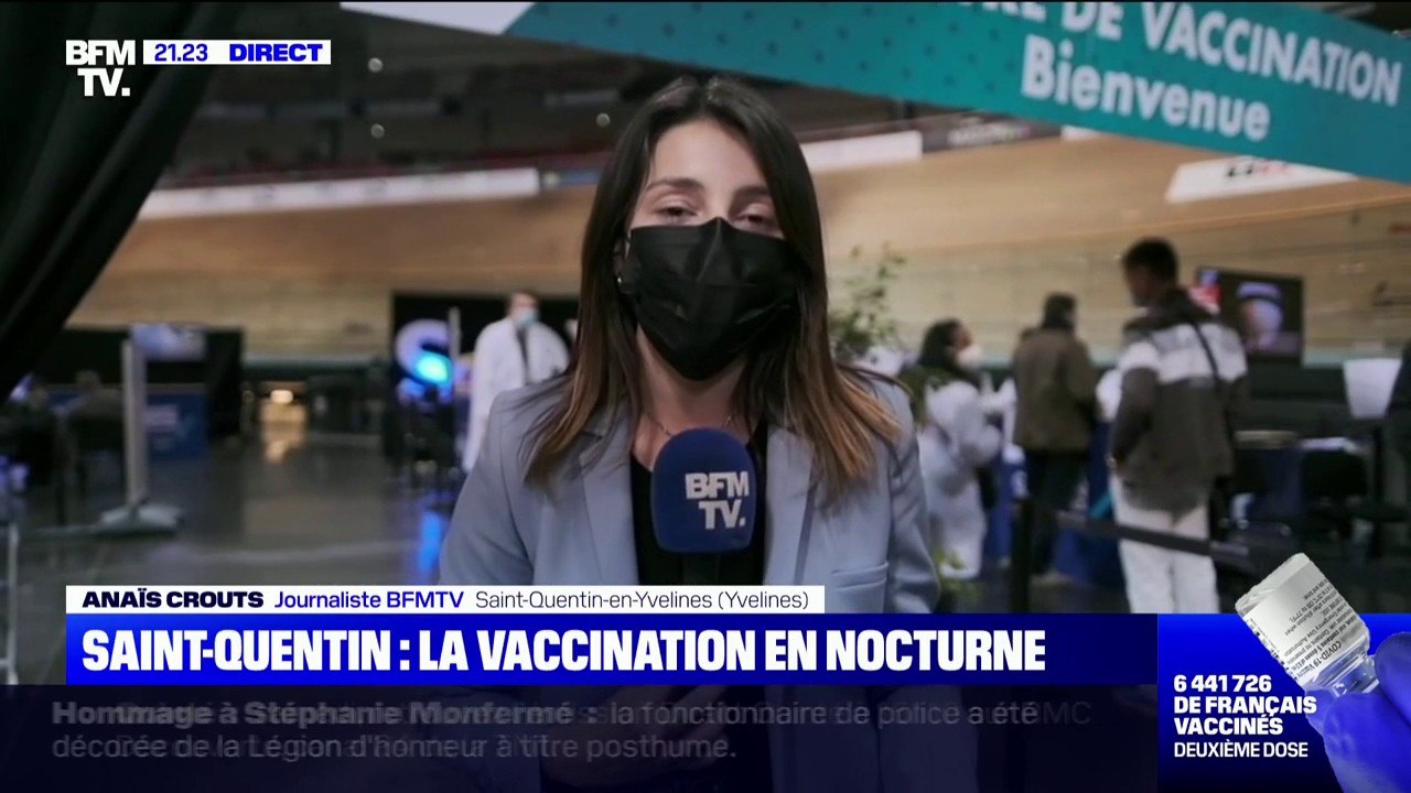 Ce centre de vaccination de Saint-Quentin-en-Yvelines va rester ouvert jusqu'à minuit