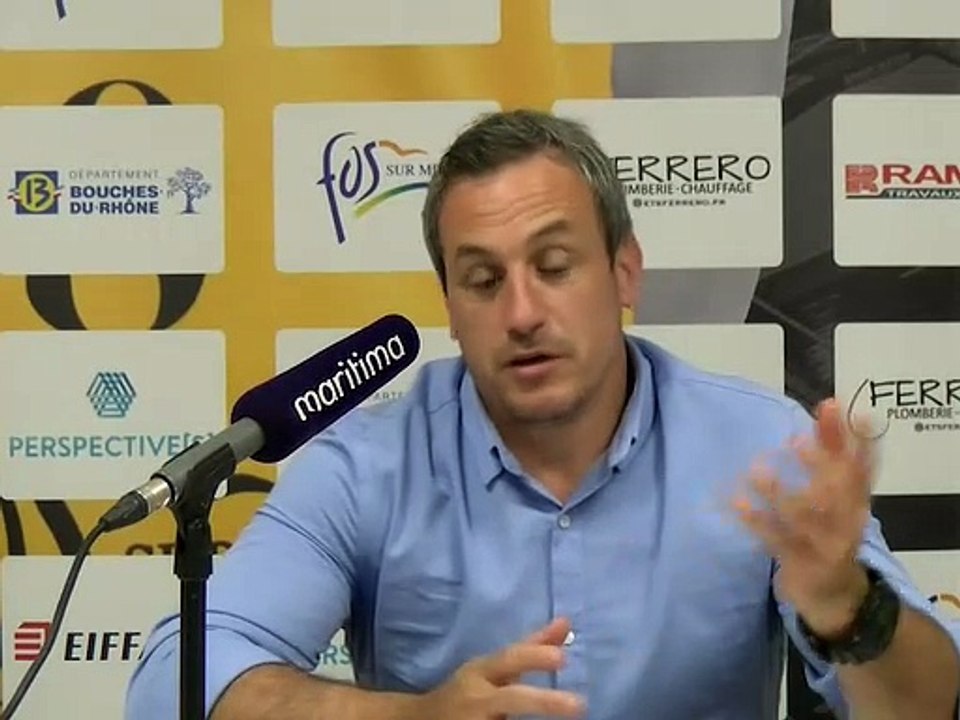 réaction maritima: Rémi Giuitta après la victoire de Fos contre Vichy