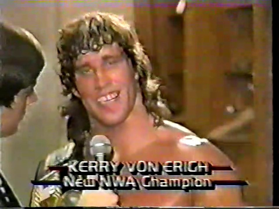 Kerry Von Erich Wins NWA Title (19840506) video Dailymotion