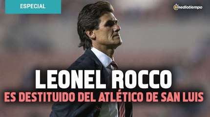 Leonel Rocco es destituido del Atlético de San Luis tras el fracaso en el Guard1anes 2021