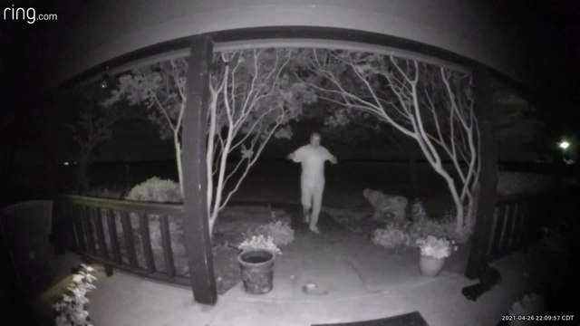 Guy Unknowingly Steps Over Rattlesnake in Close Call