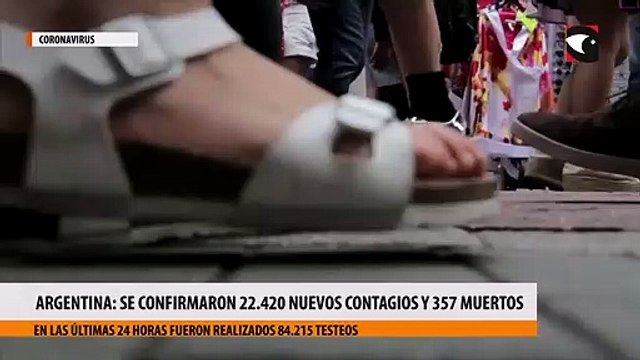 confirmaron 357 muertes en las últimas 24 horas y se registró otro récord de internados en terapia intensiva