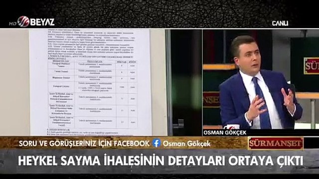 Osman Gökçek heykel sayma ihalesinin yeni detaylarını ortaya çıkarttı!