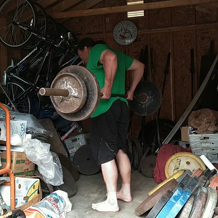 Behind the Back Upright Rows