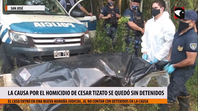 Se quedó sin detenidos la causa por el homicidio del menor Cesar Tizato en un campo de San José